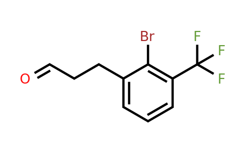 1261820-89-6 | 3-(2'-Bromo-3'-(trifluoromethyl)phenyl)propionaldehyde