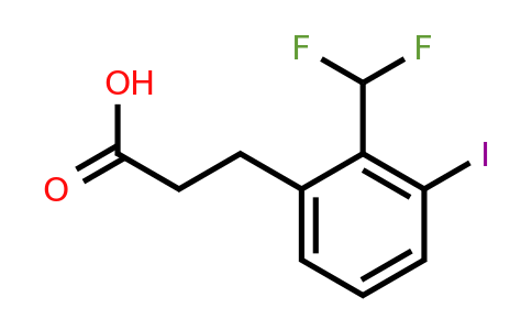 1261825-89-1 | 3-(2'-(Difluoromethyl)-3'-iodophenyl)propionic acid