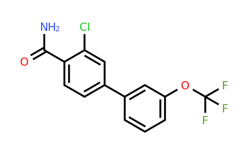 1261831-11-1 | 3-Chloro-3'-(trifluoromethoxy)biphenyl-4-carboxylic acid amide