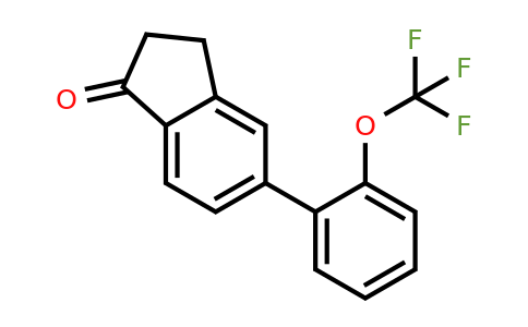 1261833-75-3 | 5-(2-(Trifluoromethoxy)phenyl)-1-indanone