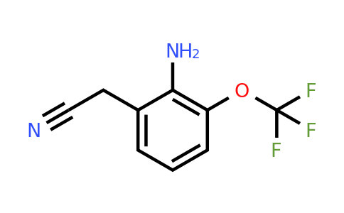 1261839-52-4 | 2-Amino-3-(trifluoromethoxy)phenylacetonitrile