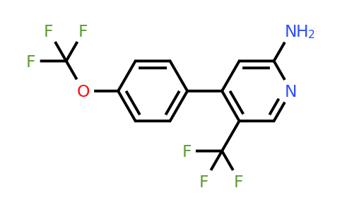 1261840-62-3 | 2-Amino-4-(4-(trifluoromethoxy)phenyl)-5-(trifluoromethyl)pyridine