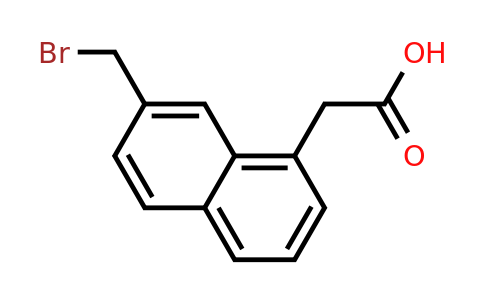 1261843-77-9 | 2-(Bromomethyl)naphthalene-8-acetic acid