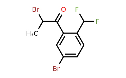 1261862-18-3 | 2,5'-Dibromo-2'-(difluoromethyl)propiophenone