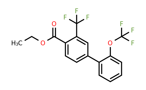 1261880-62-9 | Ethyl 2'-(trifluoromethoxy)-3-(trifluoromethyl)biphenyl-4-carboxylate
