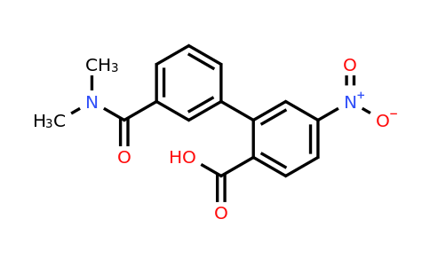 1261915-21-2 | 2-[3-(N,N-Dimethylaminocarbonyl)phenyl]-4-nitrobenzoic acid
