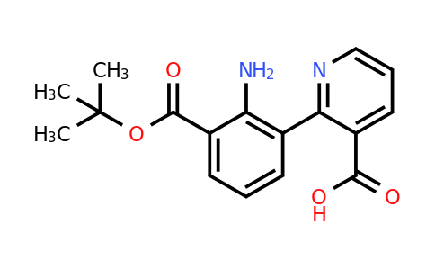 1261923-36-7 | Ácido 2-(3-BOC-aminofenil)nicotínico