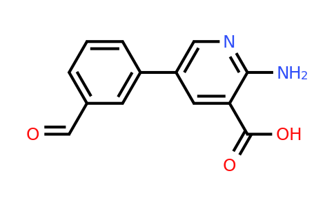 1261929-80-9 | 2-Amino-5-(3-formylphenyl)nicotinic acid