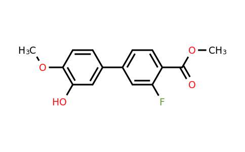 1261949-43-2 | 5-(3-Fluoro-4-methoxycarbonylphenyl)-2-methoxyphenol