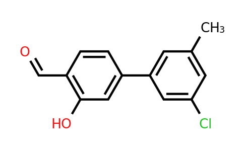 1261953-49-4 | 5-(3-Chloro-5-methylphenyl)-2-formylphenol