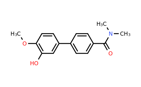 1261954-67-9 | 5-[4-(N,N-Dimetilaminocarbonil)fenil]-2-metoxifenol