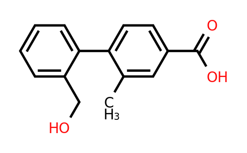 1261969-80-5 | 4-(2-Hydroxymethylphenyl)-3-methylbenzoic acid