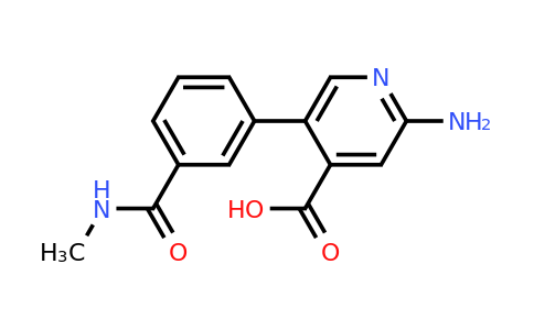 1261979-31-0 | Ácido 2-amino-5-[3-(N-metilaminocarbonil)fenil]isonicotínico