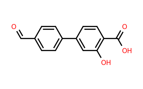 1261980-11-3 | 4-(4-Formylphenyl)-2-hydroxybenzoic acid