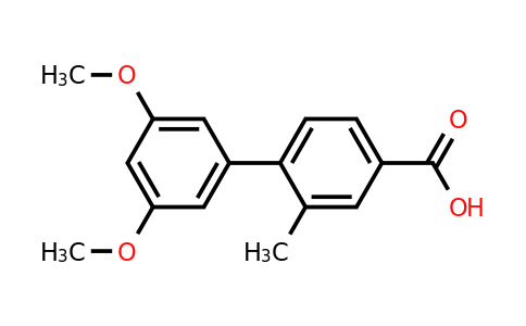 1261980-79-3 | 4-(3,5-Dimethoxyphenyl)-3-methylbenzoic acid