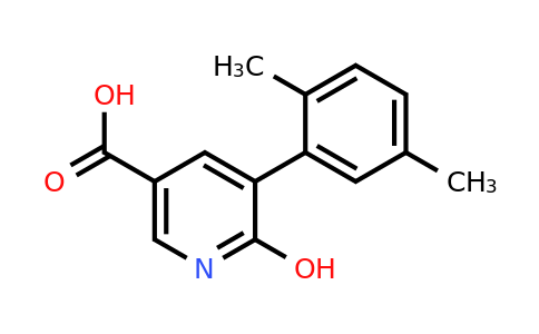 1261988-72-0 | Ácido 5-(2,5-dimetilfenil)-6-hidroxinicotínico