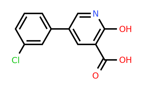 1261997-78-7 | 5-(3-Chlorophenyl)-2-hydroxynicotinic acid