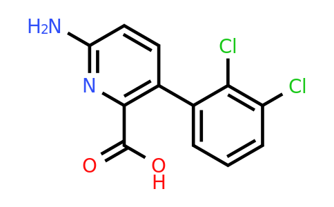 1262010-86-5 | 6-Amino-3-(2,3-dichlorophenyl)picolinic acid