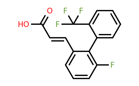1262018-89-2 | 3-(6-Fluoro-2'-(trifluoromethyl)biphenyl-2-yl)-acrylic acid