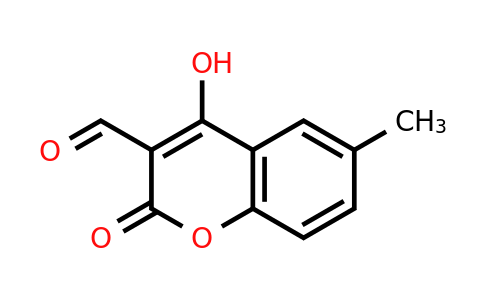 126214-23-1 | 4-Hydroxy-6-methyl-2-oxo-2h-chromene-3-carbaldehyde