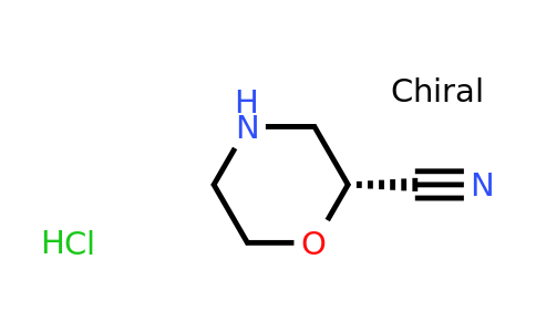 1262484-62-7 | (R)-Morpholine-2-carbonitrile hydrochloride