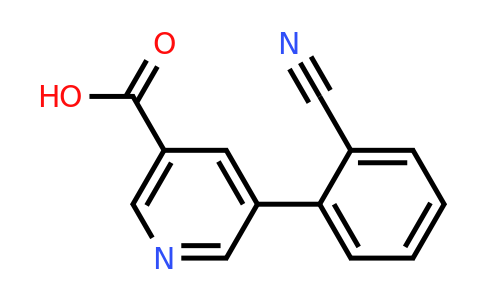 1263377-60-1 | 5-(2-Cyanophenyl)nicotinic acid 1263377-60-1 | 5-(2-Cyanophenyl)nicotinic acid