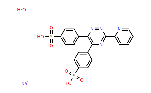 1264198-47-1 | Sodium 4,4'-(3-(pyridin-2-yl)-1,2,4-triazine-5,6-diyl)dibenzenesulfonate hydrate