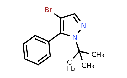 1269291-10-2 | 4-Bromo-1-(tert-butyl)-5-phenyl-1H-pyrazole