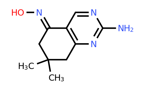 126993-23-5 | 5-(Hydroxyimino)-7,7-dimethyl-5,6,7,8-tetrahydroquinazolin-2-amine