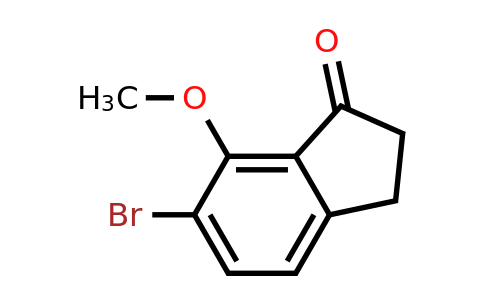 1273599-65-7 | 6-Bromo-7-methoxy-indan-1-one