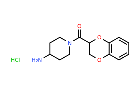 1281025-81-7 | (4-aminopiperidin-1-yl)(2,3-dihydrobenzo[b][1,4]dioxin-2-yl)methanone hydrochloride