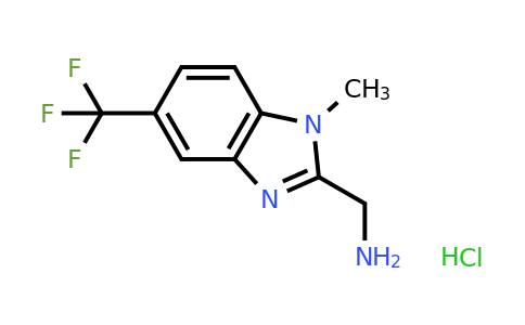 1281872-57-8 | (1-Methyl-5-(trifluoromethyl)-1H-benzo[d]imidazol-2-yl)methanamine hydrochloride