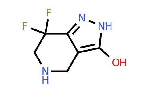 1283720-90-0 | 2H-Pyrazolo[4,3-c]pyridin-3-ol, 7,7-difluoro- 4,5,6,7-tetrahydro-