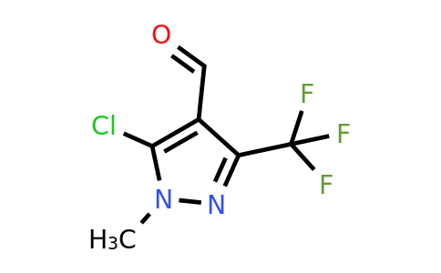 128455-62-9 | 5-Chloro-1-methyl-3-(trifluoromethyl)-1H-pyrazole-4-carbaldehyde