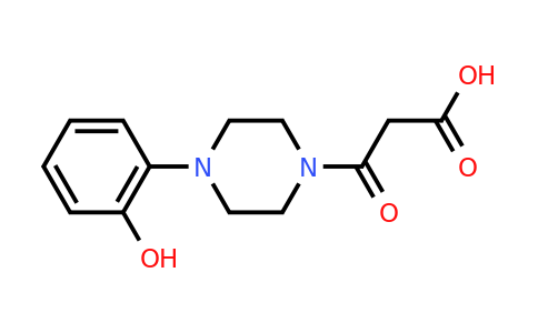 1284814-89-6 | 3-[4-(2-Hydroxyphenyl)piperazin-1-yl]-3-oxopropanoic acid