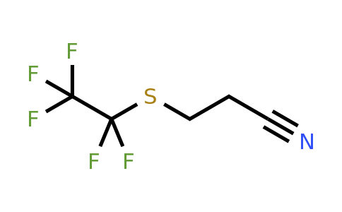 1286743-79-0 | 3-Pentafluoroethylsulfanyl-propionitrile