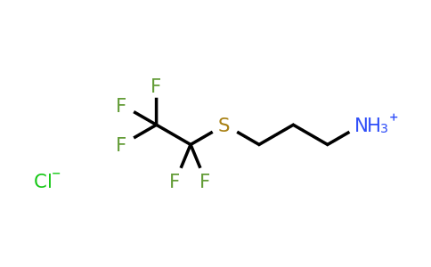 1286743-87-0 | 3-Pentafluoroethylsulfanyl-propyl-ammonium chloride