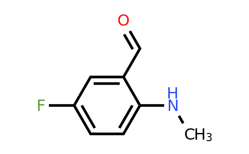 1288993-16-7 | 5-fluoro-2-(metilamino)benzaldehído