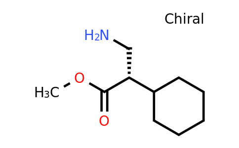 1289384-46-8 | (S)-Methyl 3-amino-2-cyclohexylpropanoate