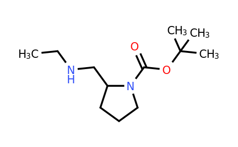 1289385-02-9 | tert-butyl 2-((ethylamino)methyl)pyrrolidine-1-carboxylate
