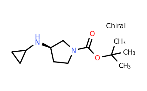 1289584-93-5 | (R)-tert-Butyl 3-(cyclopropylamino)pyrrolidine-1-carboxylate