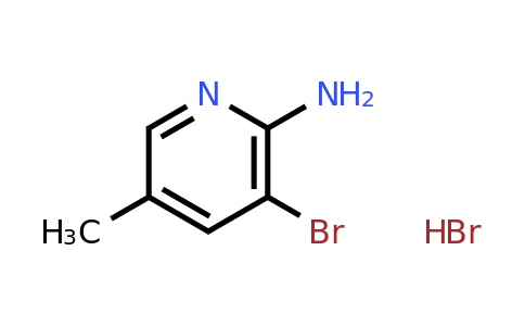 1299607-37-6 | 3-Bromo-5-methylpyridin-2-amine hydrobromide