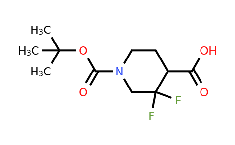 1303972-81-7 | 1-(tert-butoxycarbonyl)-3,3-difluoropiperidine-4-carboxylic acid