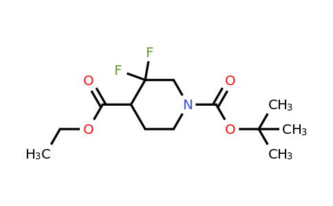 1303972-95-3 | 1-tert-butyl 4-ethyl 3,3-difluoropiperidine-1,4-dicarboxylate