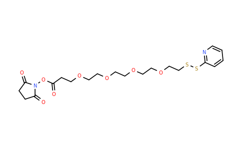 1305053-43-3 | 15-(2-pyridyldithio)-4,7,10,13-tetraoxapentadecanoic acid N-hydroxysuccinimide ester