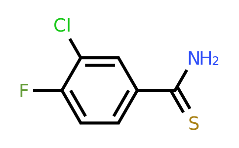 130560-97-3 | 3-Chloro-4-fluorobenzothioamide
