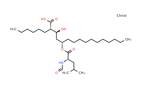130676-66-3 | (2S,3S,5S)-5-[[(S)-2-(Formylamino)-4-methylpentanoyl]oxy]-2-hexyl-3-hydroxyhexadecanoic Acid