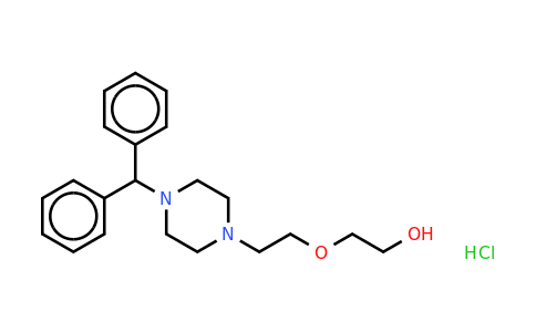 13073-96-6 | 2-[2-(4-benzhydrylpiperazin-1-yl)ethoxy]ethanol,dihydrochloride