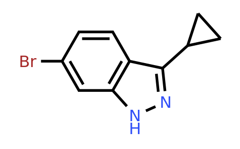 1311197-90-6 | 6-bromo-3-cyclopropyl-1H-indazole
