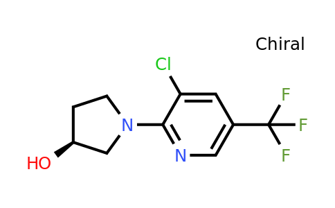 1311776-29-0 | (S)-1-(3-Chloro-5-(trifluoromethyl)pyridin-2-yl)pyrrolidin-3-ol